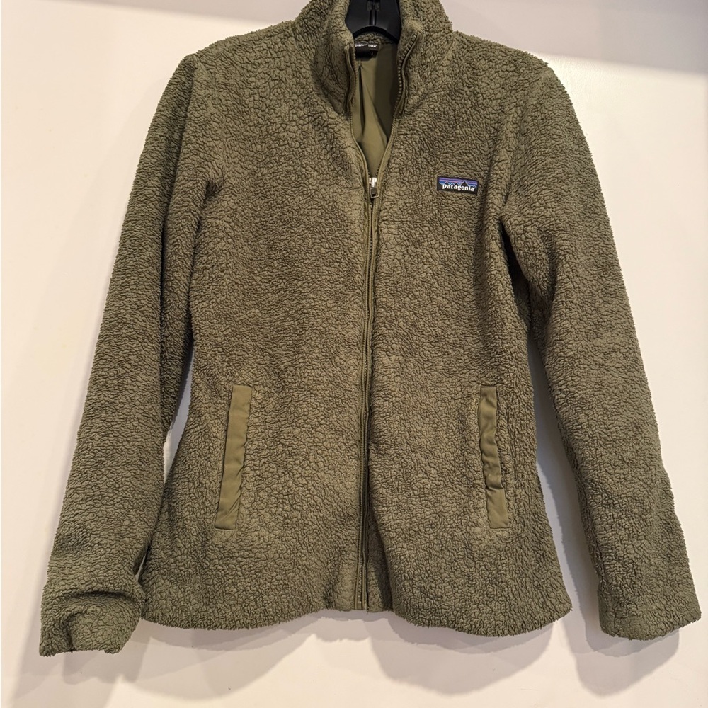 Patagonia Womens Los Gatos Fleece Zip Front Jacket Medium